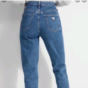 Vintage guess Georges Marciano high rise straight ankle zip jeans sz 29